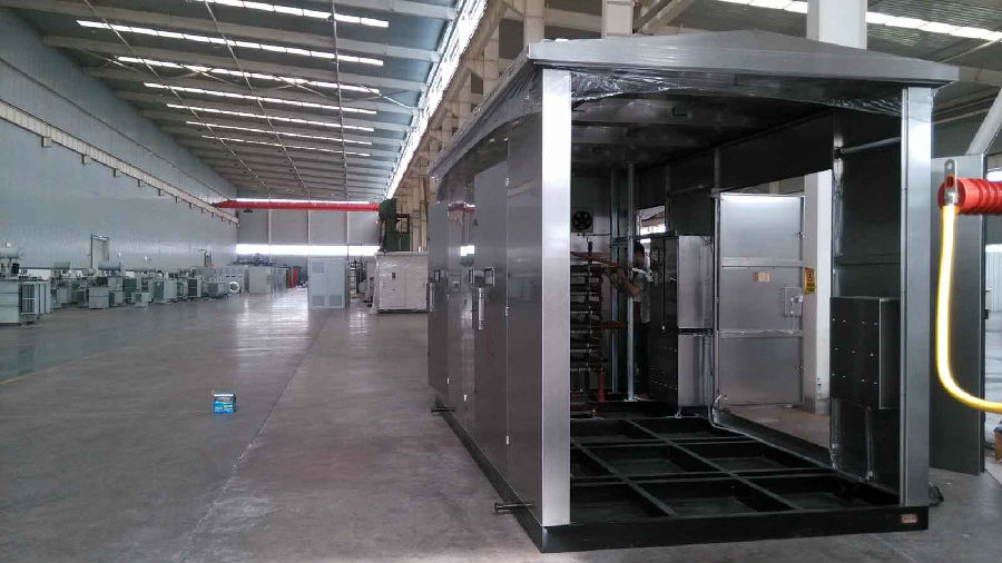 (25MW)光伏電站工程項目35KV接地電阻成套裝置側(cè)面圖